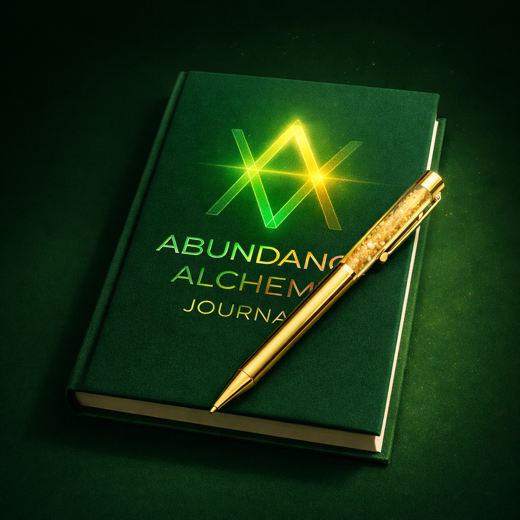 Abundance Alchemy Manifestation Journal and Pen
